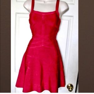 Red BEBE dress BNWT